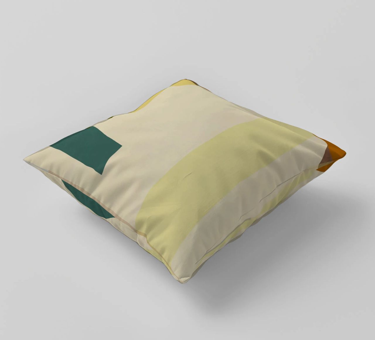 Sovrapposizione di colori design minimale 04 cuscino da Little Dean