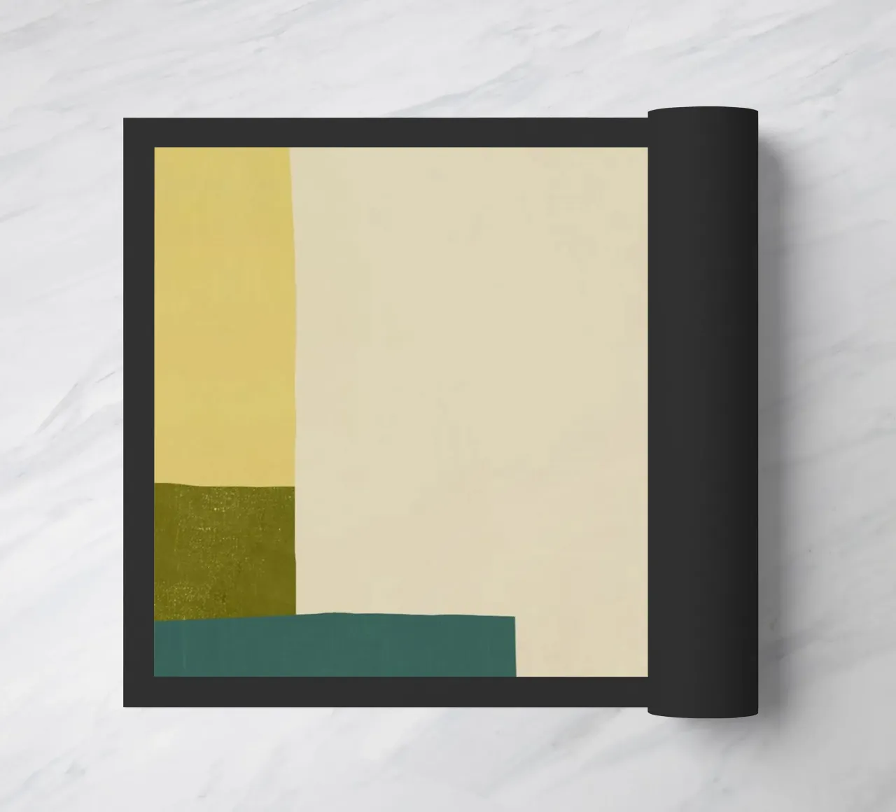 Sovrapposizione di colori design minimale 04 zerbino da Little Dean