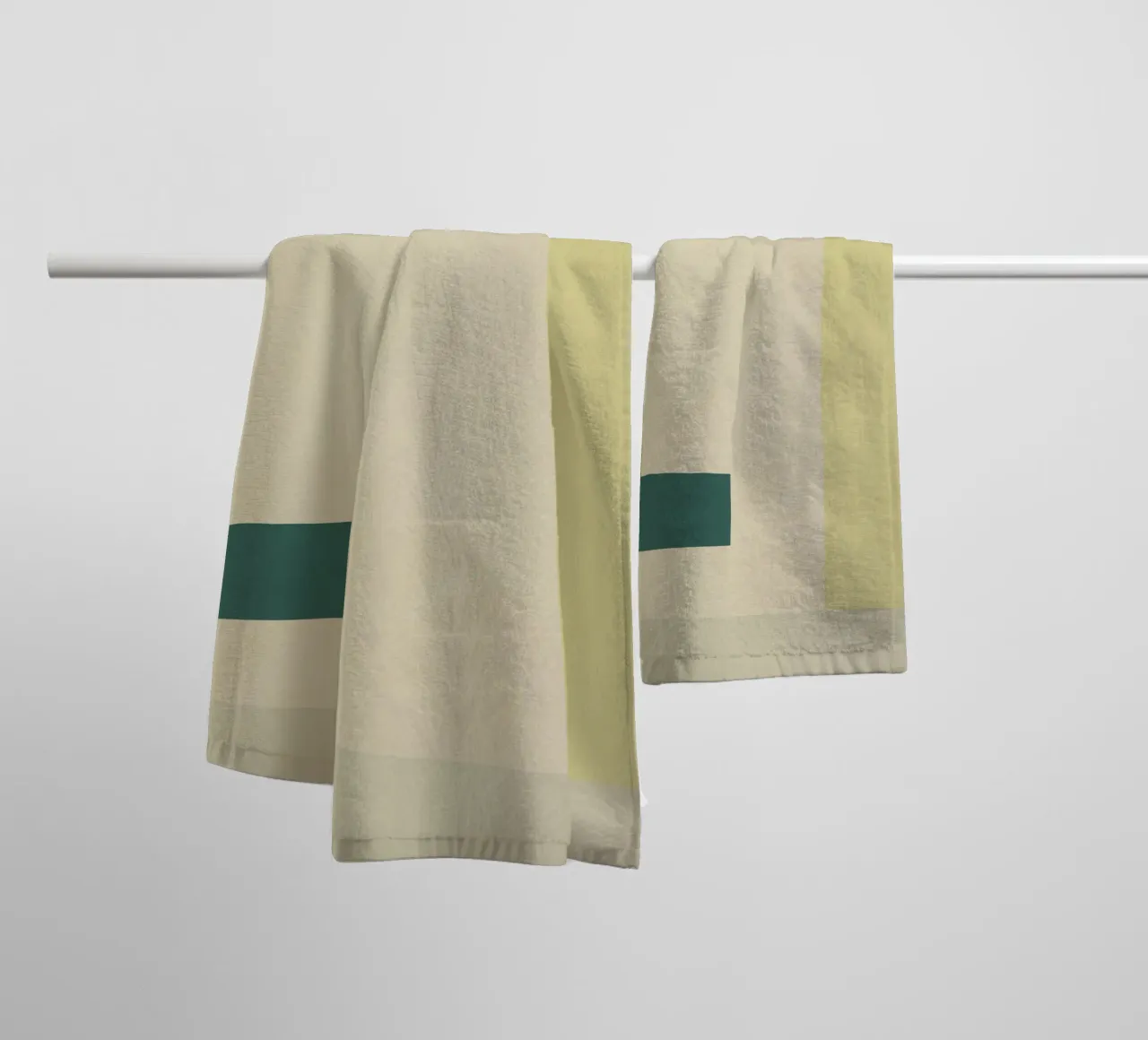 Sovrapposizione di colori design minimale 04 asciugamano da bagno da Little Dean