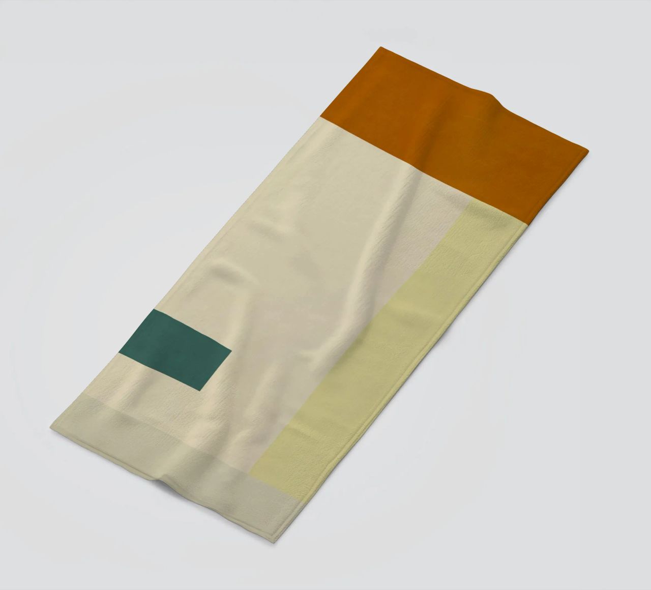 Sovrapposizione di colori design minimale 04 telo mare da Little Dean