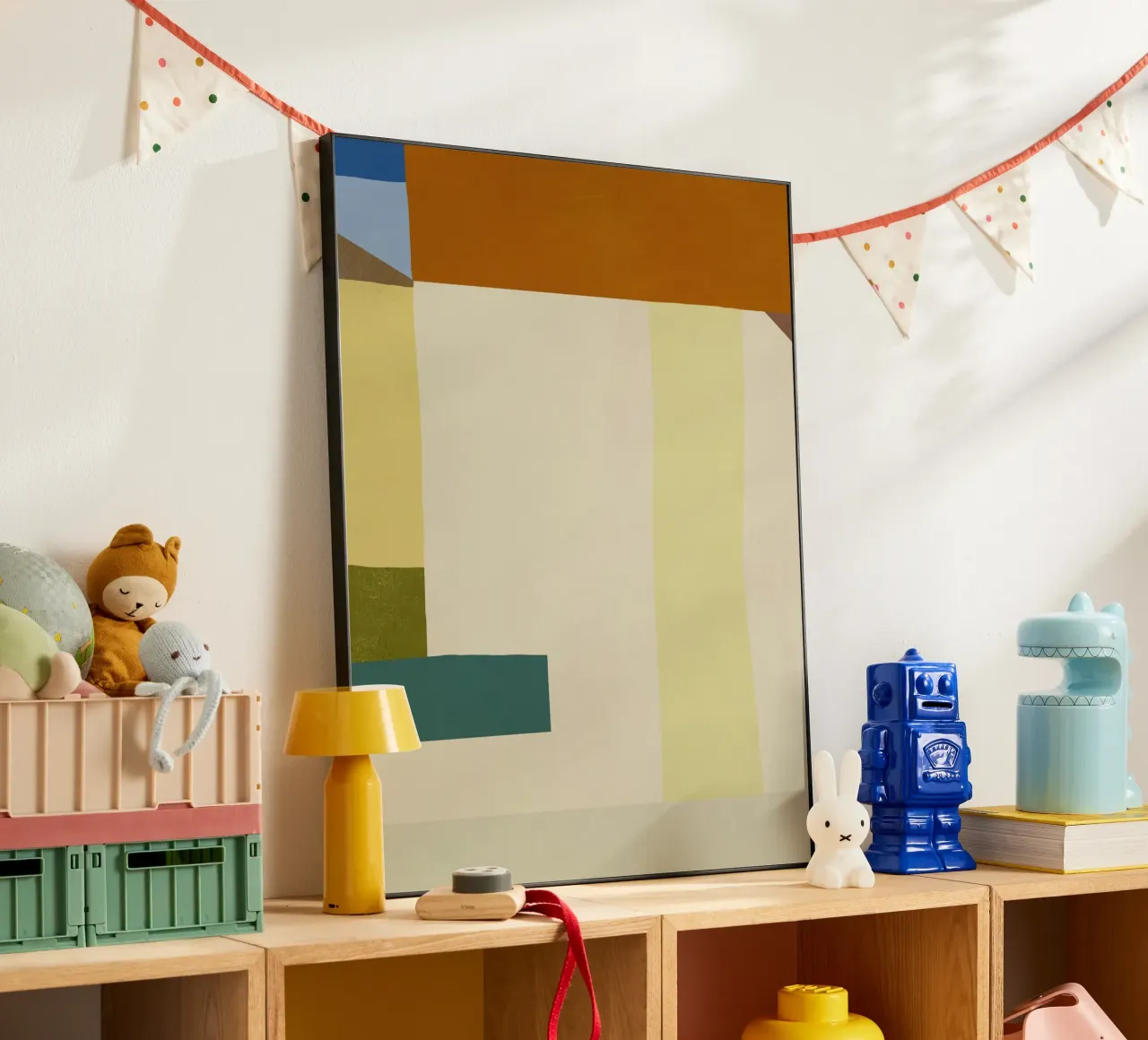 Sovrapposizione di colori design minimale 04 pannello forex da Little Dean