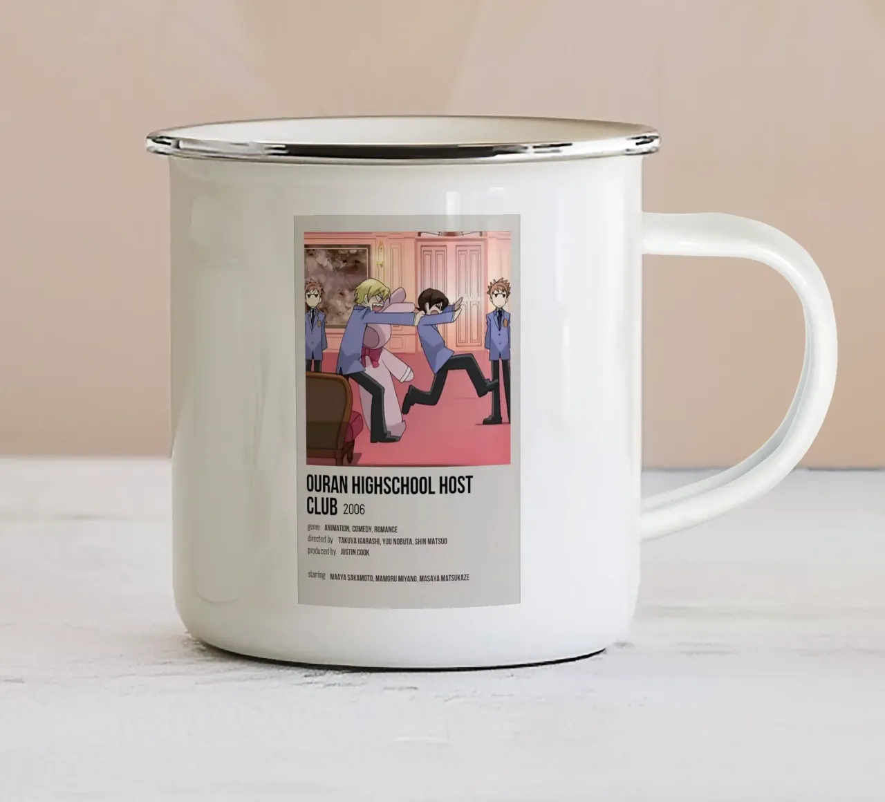 OURAN HIGHSCHOOL HOST  CLUB 2006 tazza in smalto da Totoya