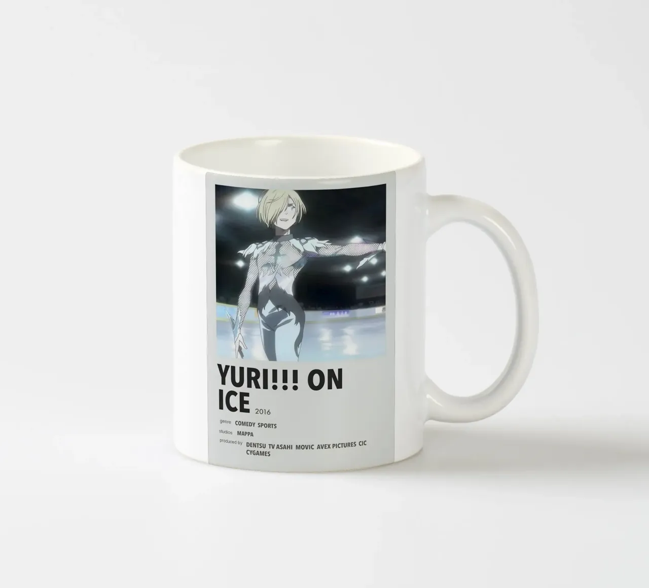 YURI!!! ON ICE  2016 tazza in ceramica da Totoya