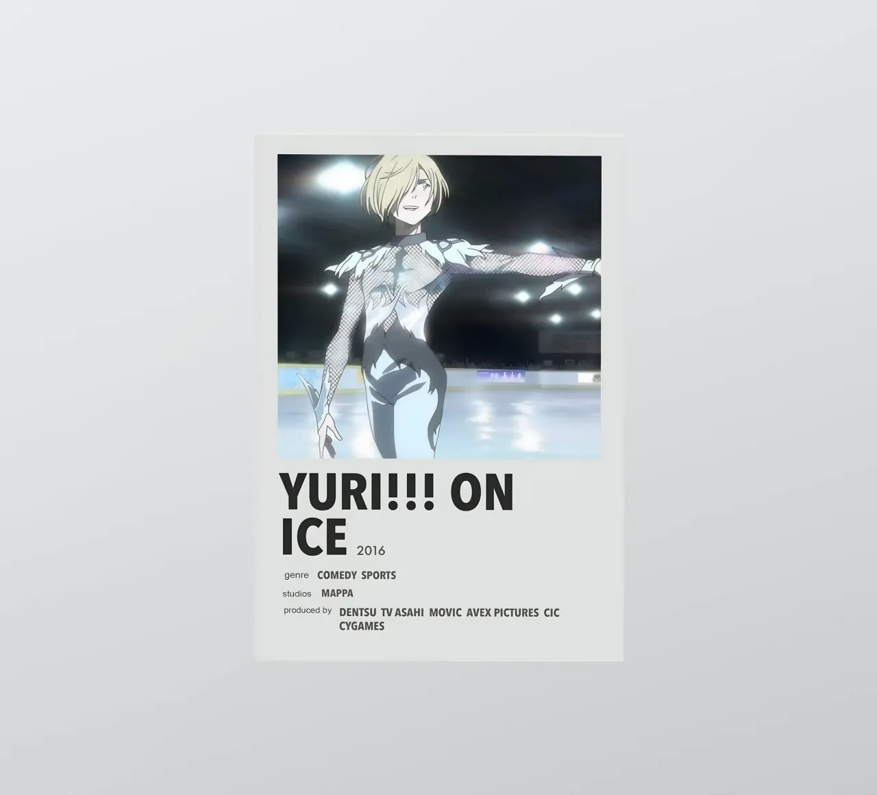 YURI!!! ON ICE  2016 sticker by Totoya