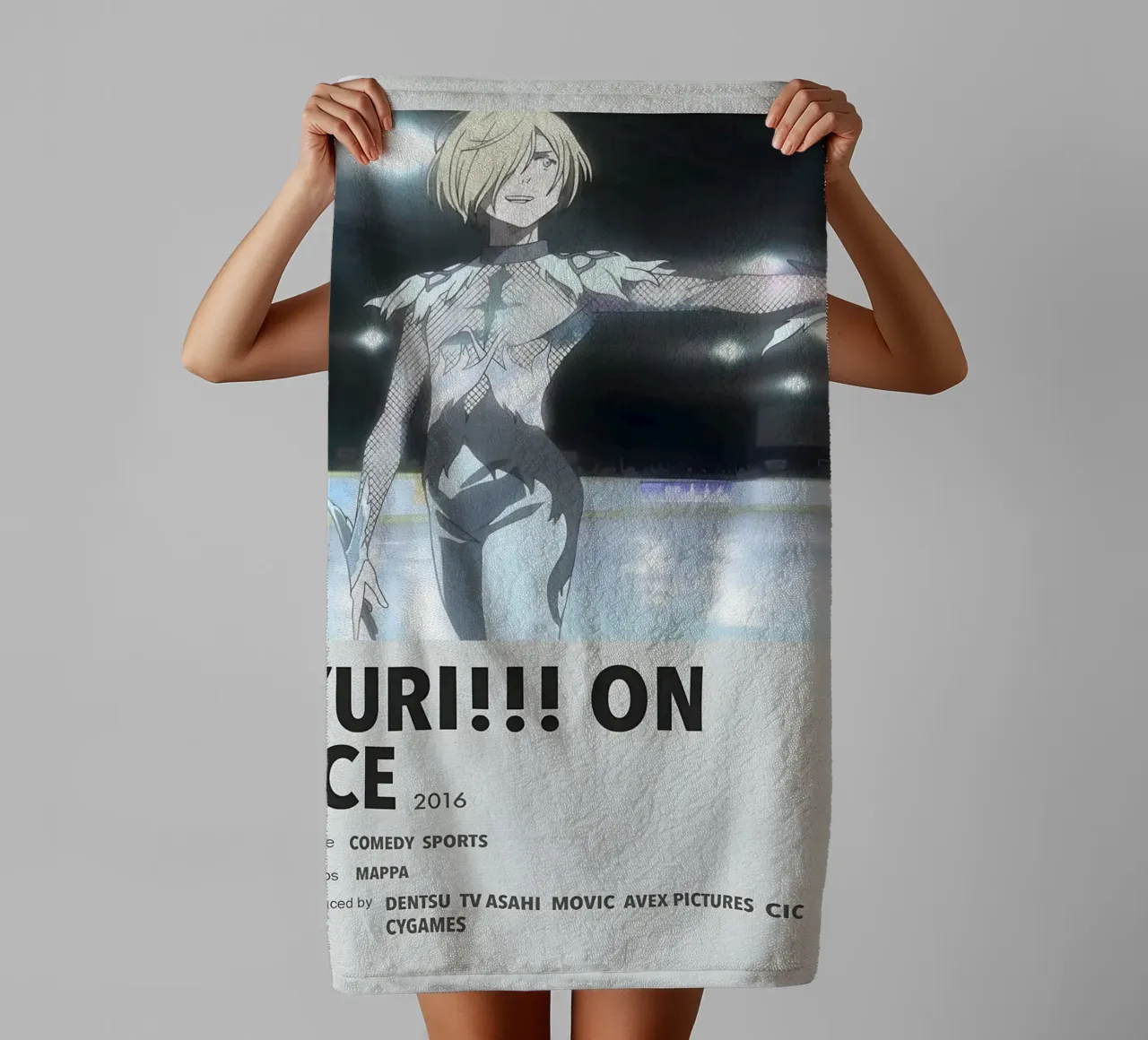 YURI!!! ON ICE  2016 asciugamano da bagno da Totoya