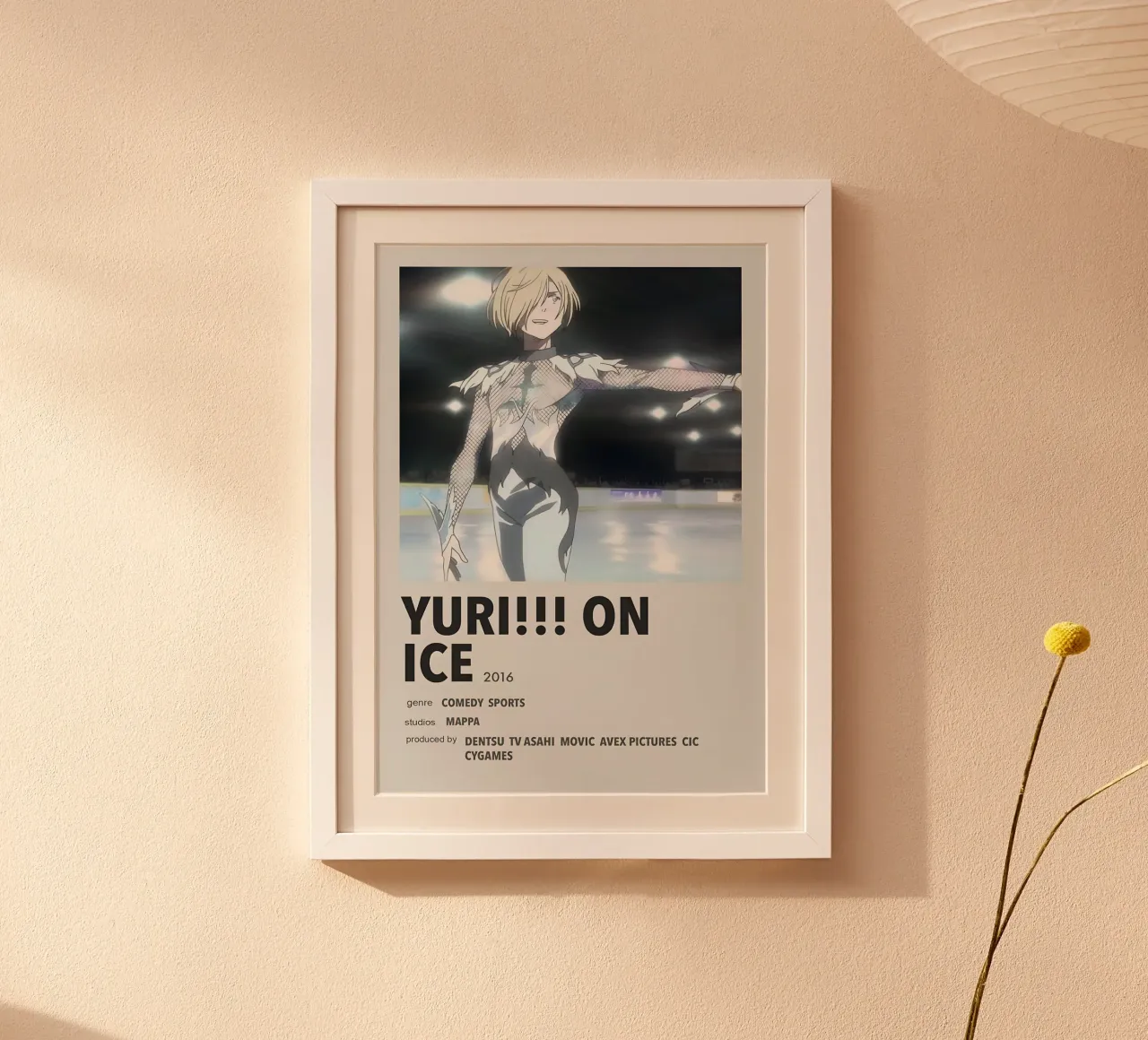 YURI!!! ON ICE  2016 carta hahnemühle da Totoya
