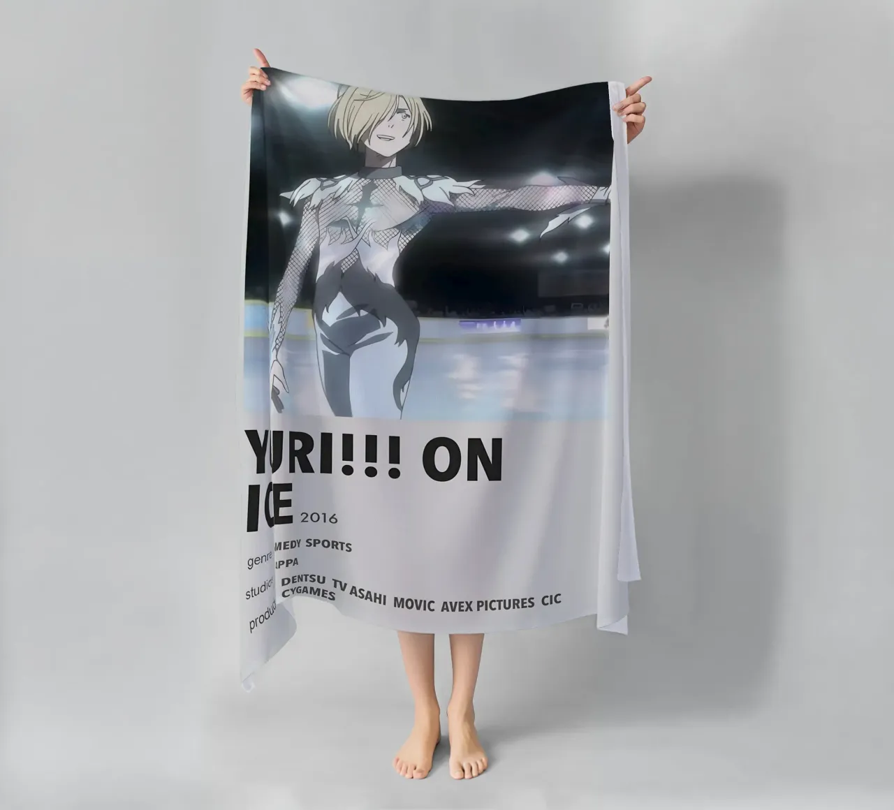 YURI!!! ON ICE  2016 telo mare da Totoya