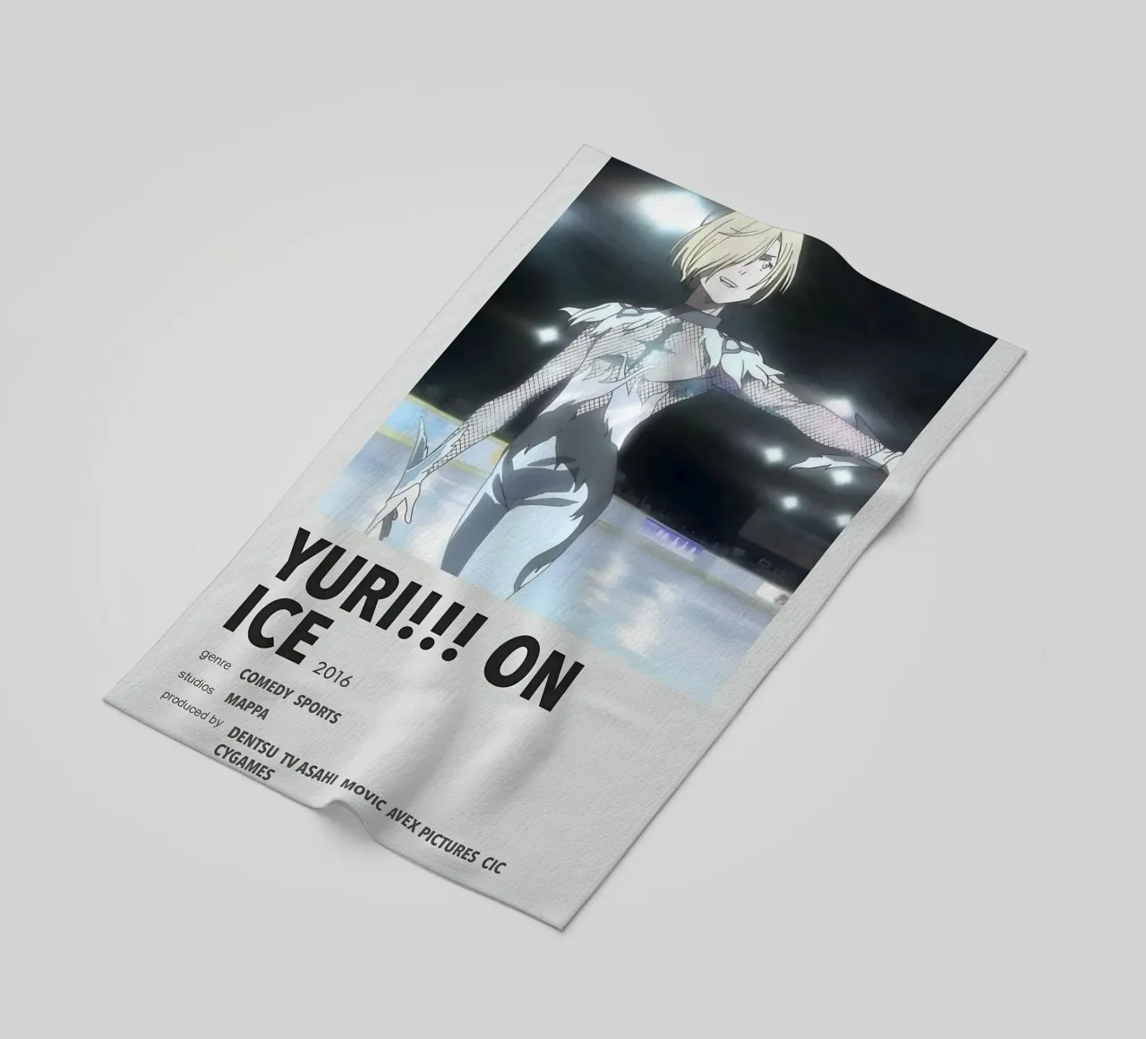 YURI!!! ON ICE  2016 telo mare da Totoya