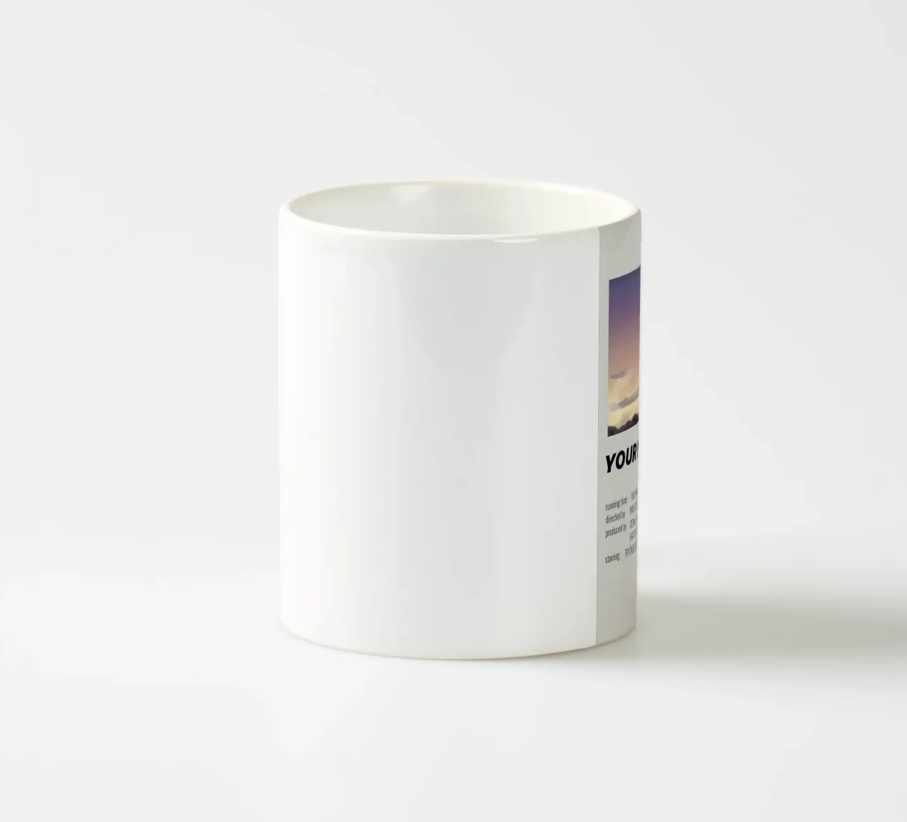 YOUR NAME.  2016 tazza in ceramica da Totoya