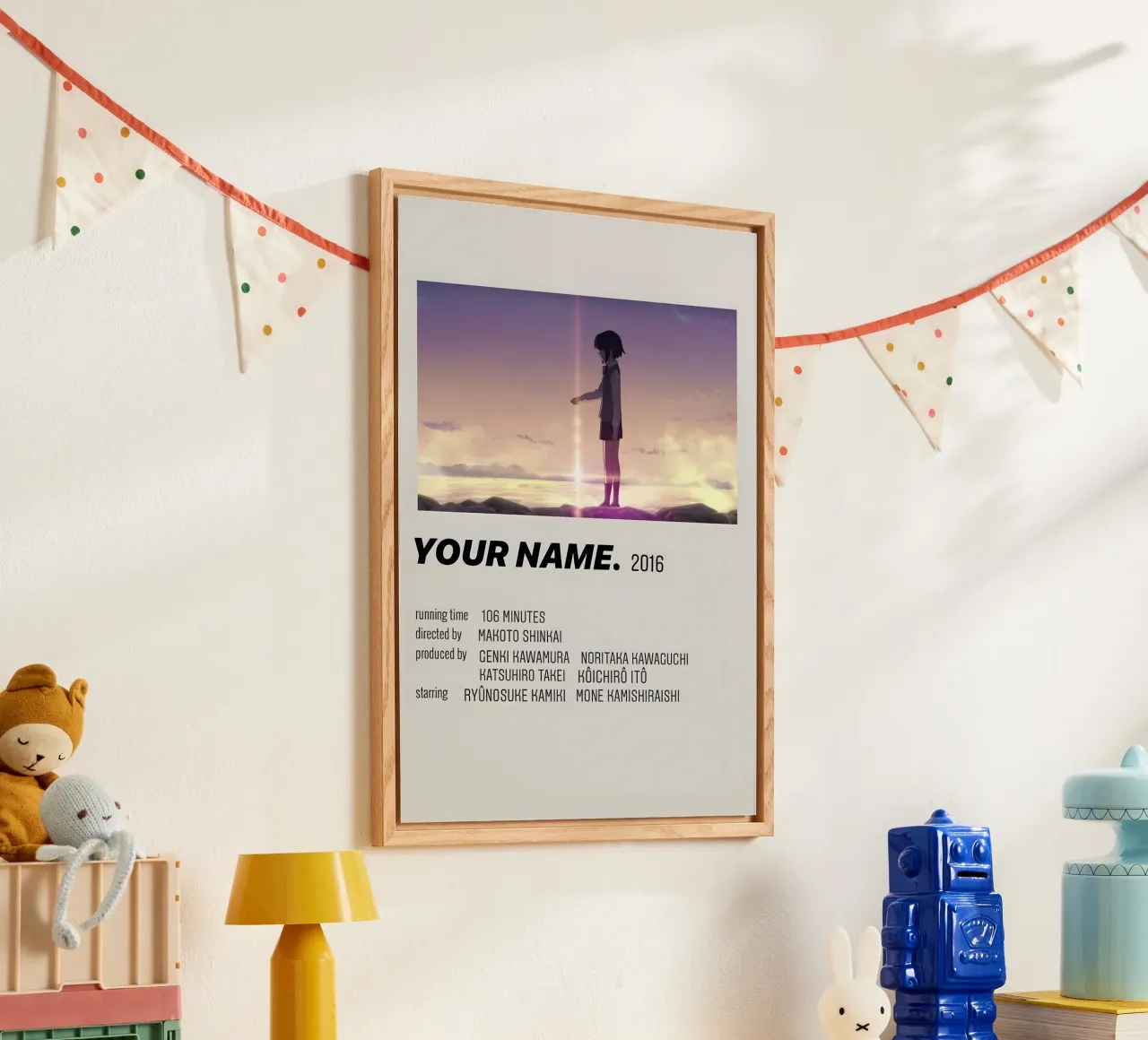 YOUR NAME.  2016 plexiglass da Totoya