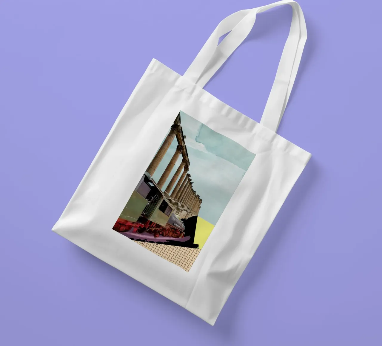 Antico borsa in juta da studio Dingens