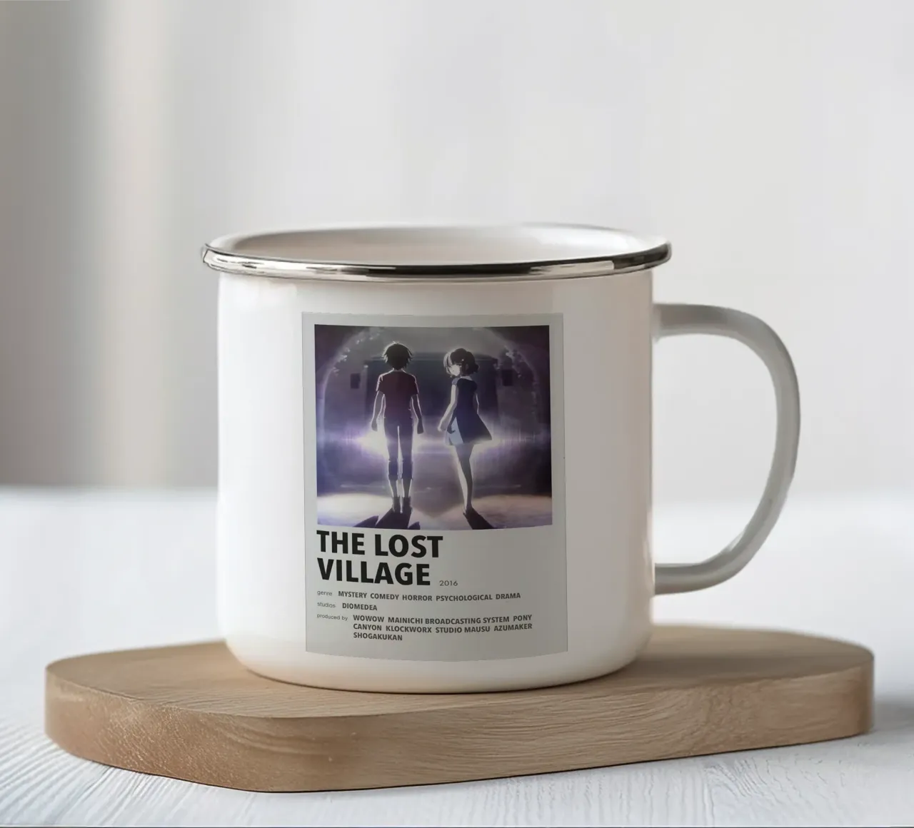 THE LOST  VILLAGE  2016 tazza in smalto da Totoya