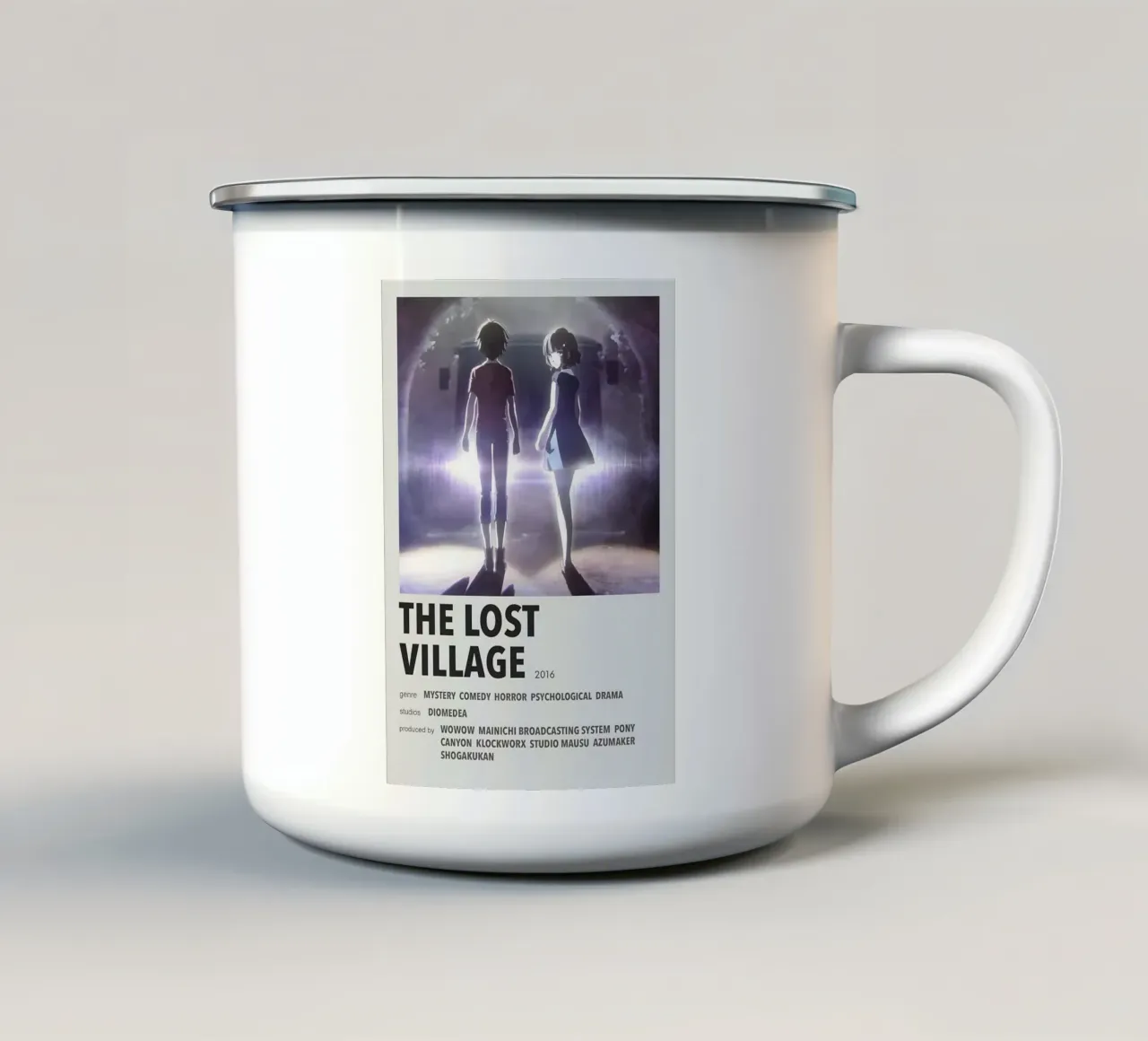 THE LOST  VILLAGE  2016 tazza in smalto da Totoya