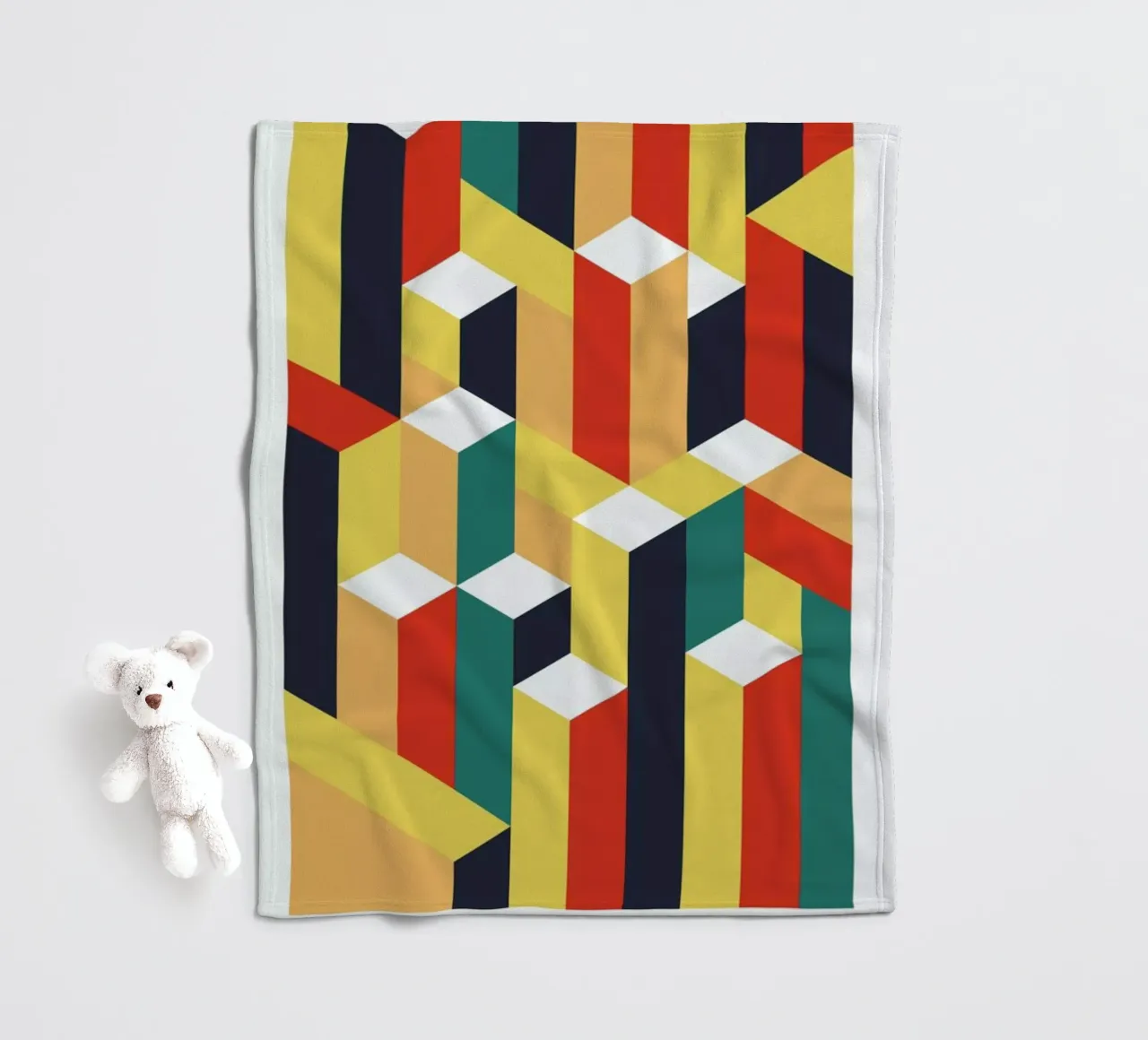 New York fleece blanket by daylight design studio