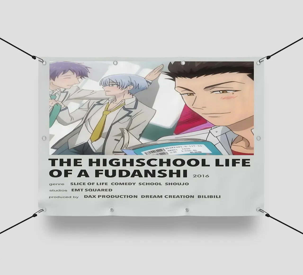 THE HIGHSCHOOL LIFE OF A FUDANSHI  2016 telo in pvc da Totoya