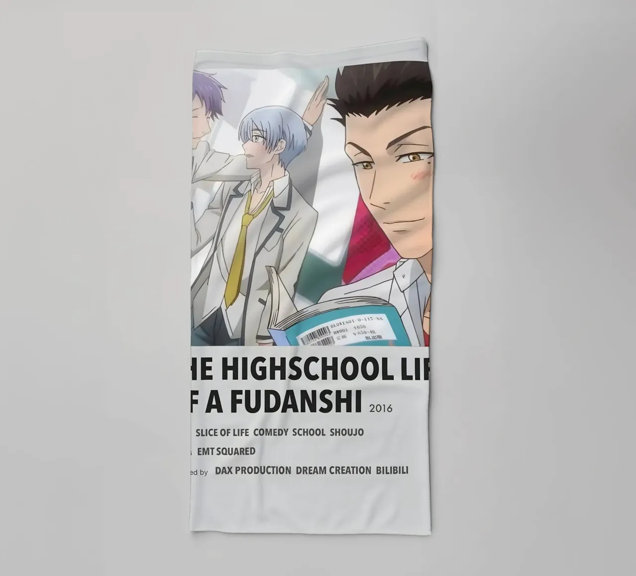 THE HIGHSCHOOL LIFE OF A FUDANSHI  2016 asciugamano da bagno da Totoya
