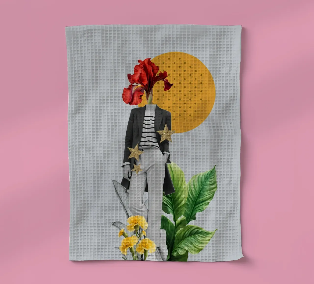 The Garden Wears Couture canovaccio da cucina da Indigo Rain