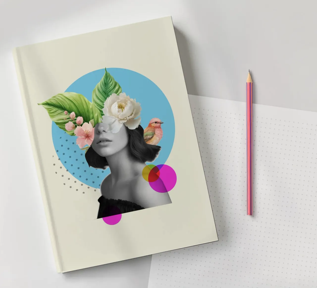 Flora of Thought notebook by Indigo Rain