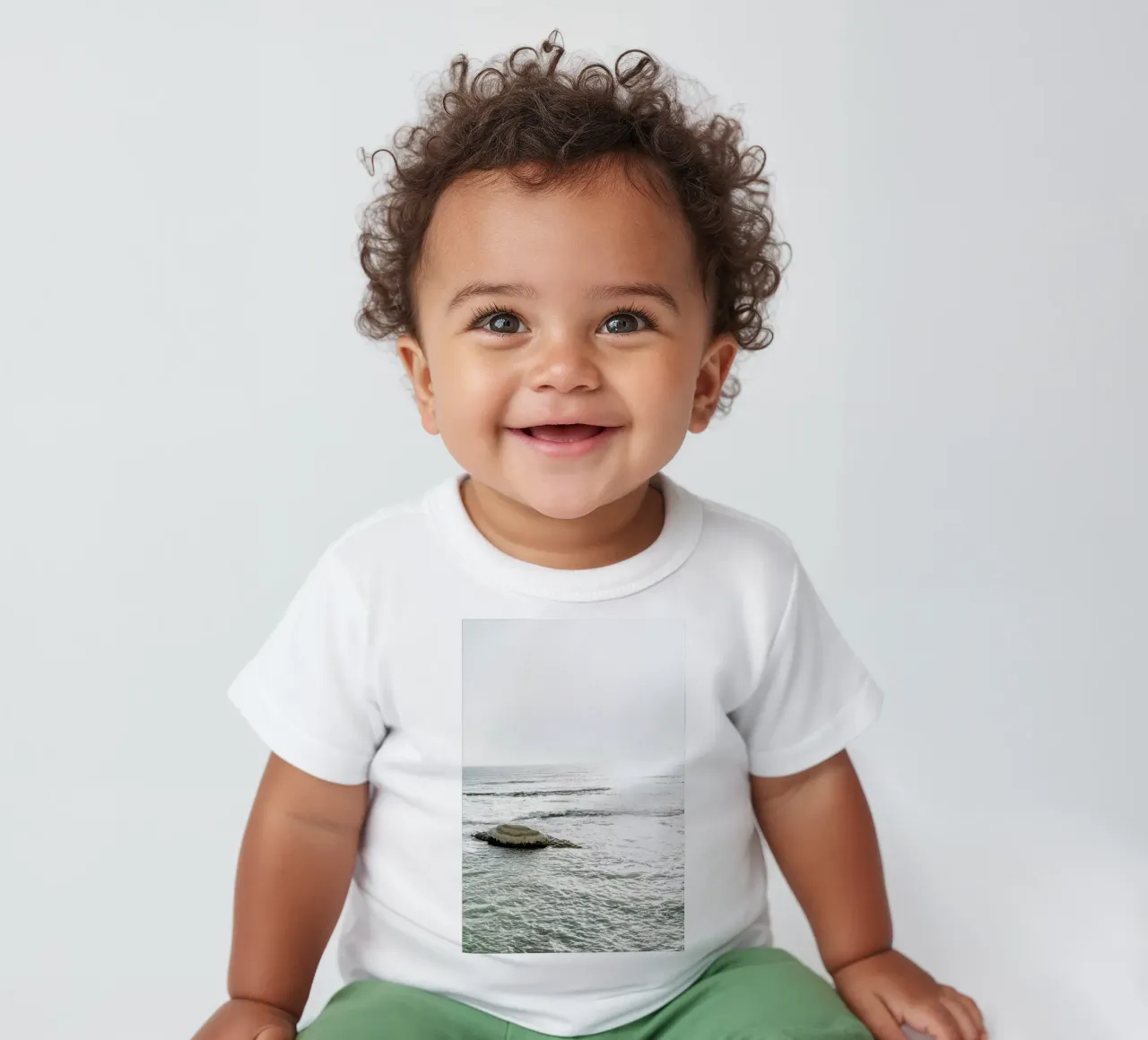 Scala Isle Baby T-Shirt von Chris Abatzis