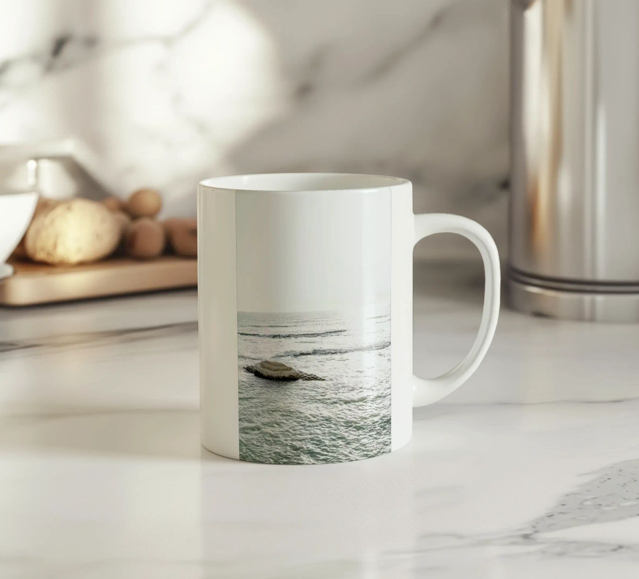 Scala Isle tazza in ceramica da Chris Abatzis