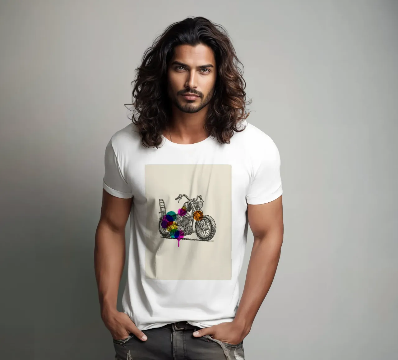 Fuel & Color t-shirt da Indigo Rain