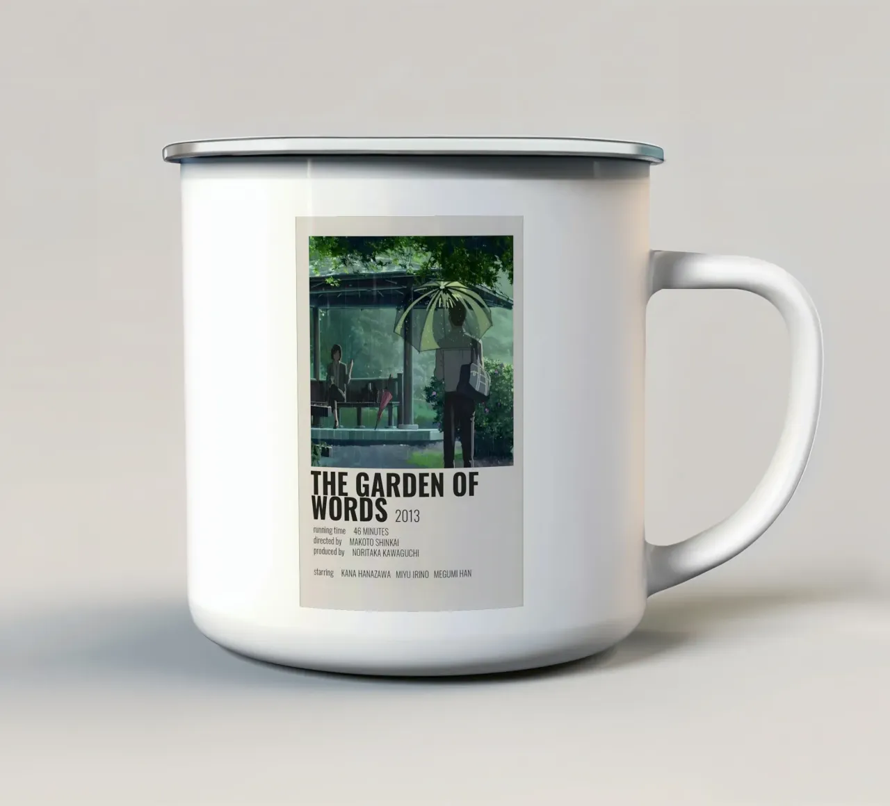 THE GARDEN OF WORD'S 2013 tazza in smalto da Totoya