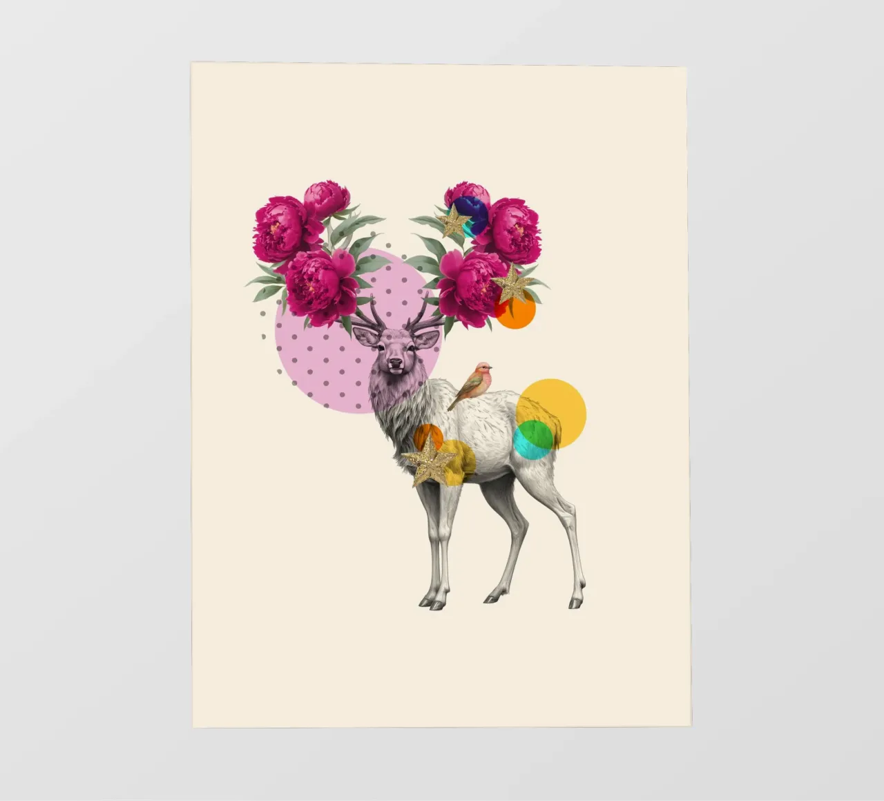 Antlers in Bloom pellicola backlit da Indigo Rain