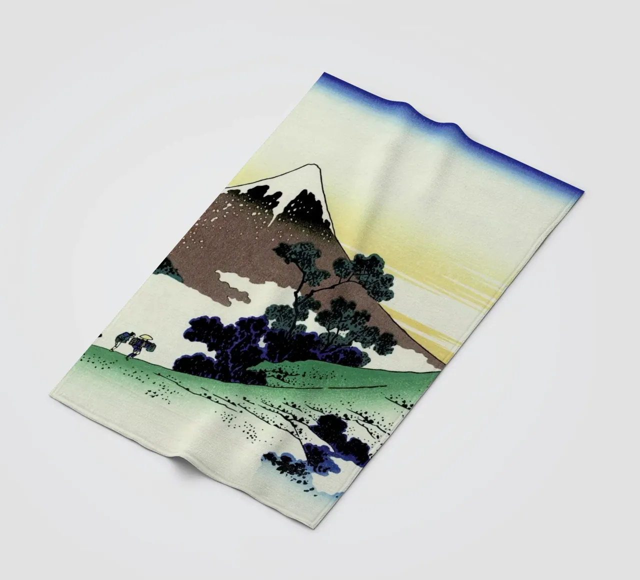 Hokusai - Inume Pass in Kai Province coperta in pile da ARTOTHEK