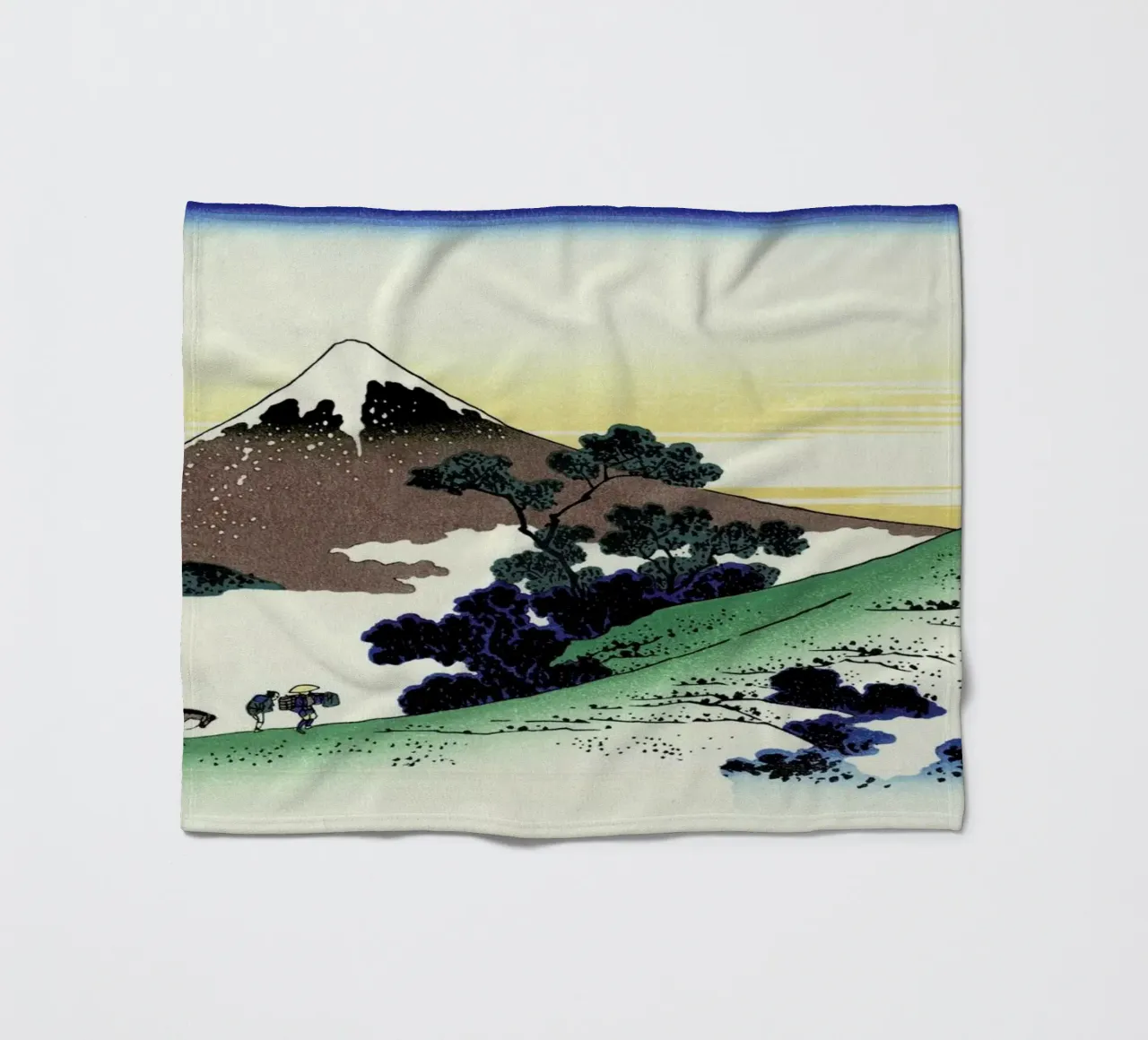 Hokusai - Inume Pass in Kai Province coperta in pile da ARTOTHEK