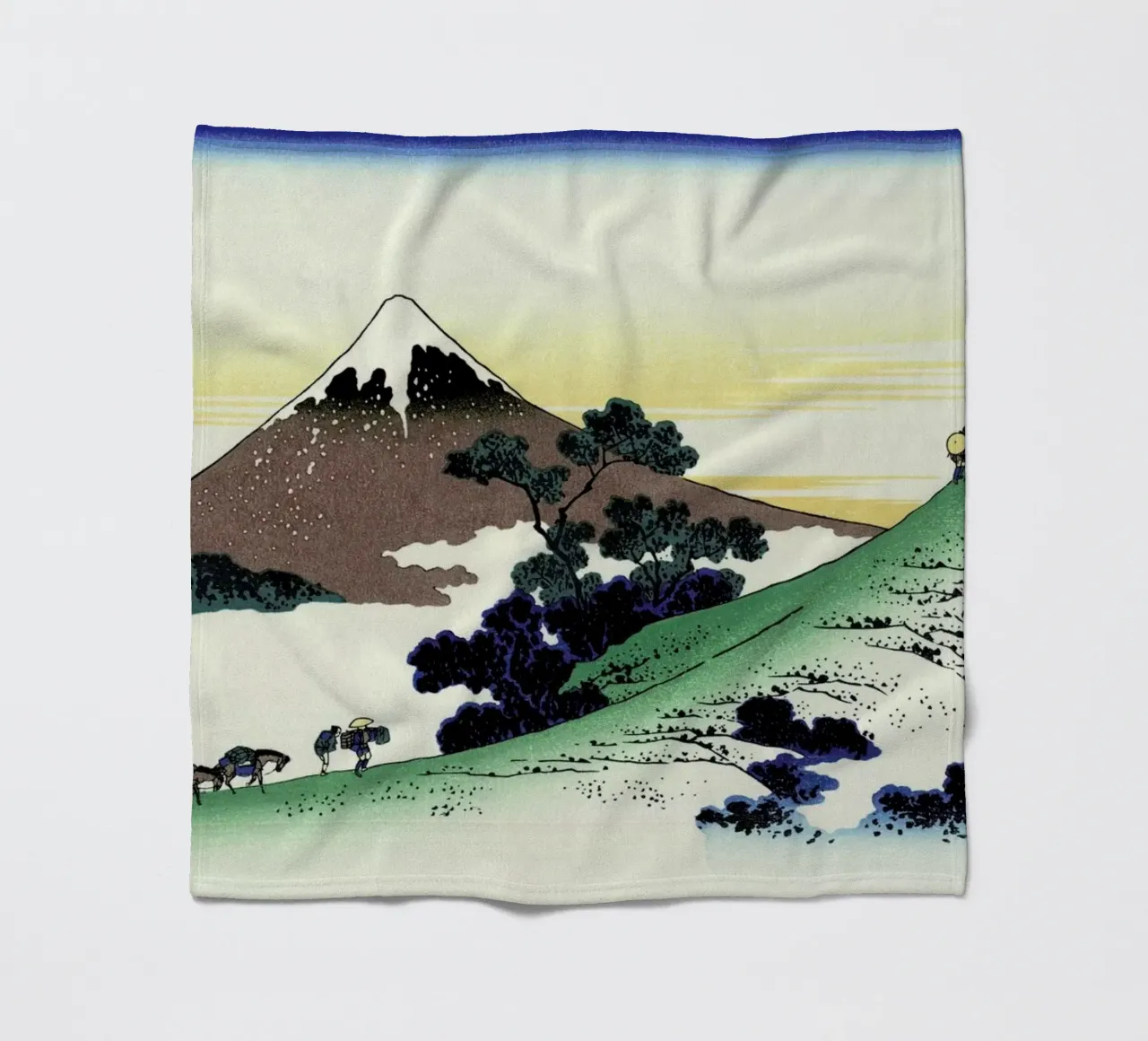 Hokusai - Inume Pass in Kai Province coperta in pile da ARTOTHEK