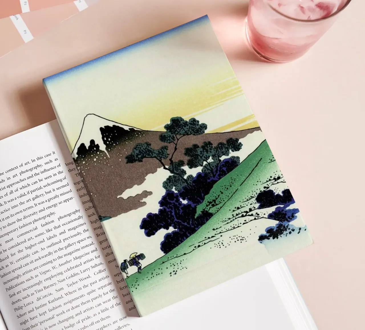 Hokusai - Inume Pass in Kai Province notebook by ARTOTHEK