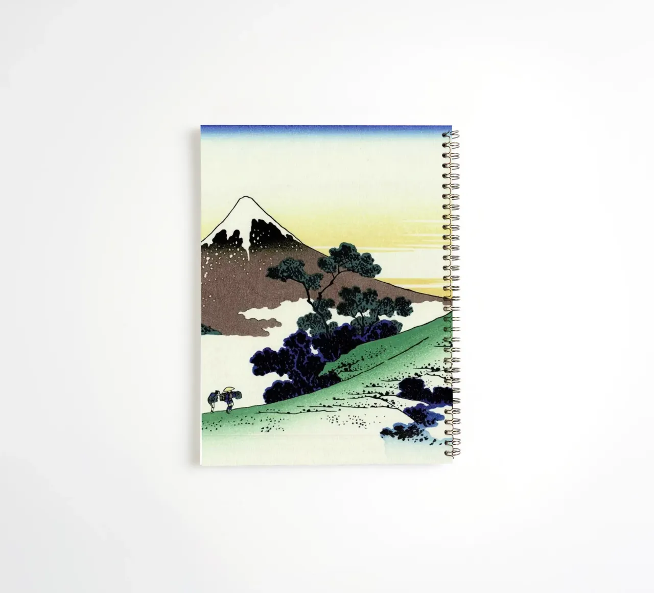 Hokusai - Inume Pass in Kai Province spiral notebook by ARTOTHEK