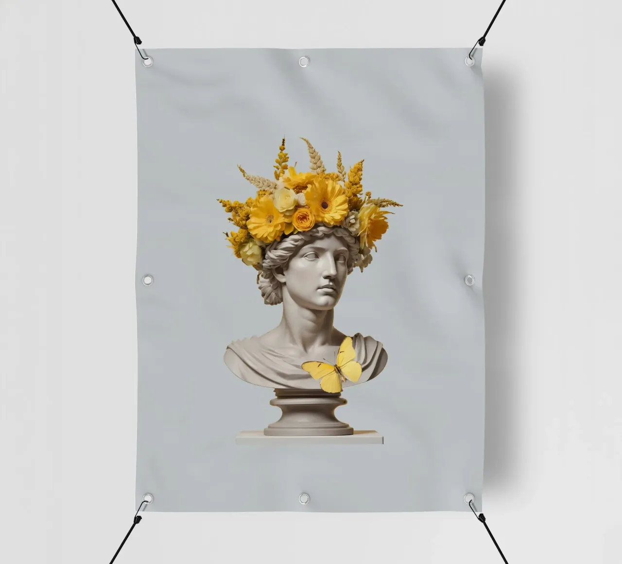 Flora Antiqua telo in pvc da Indigo Rain