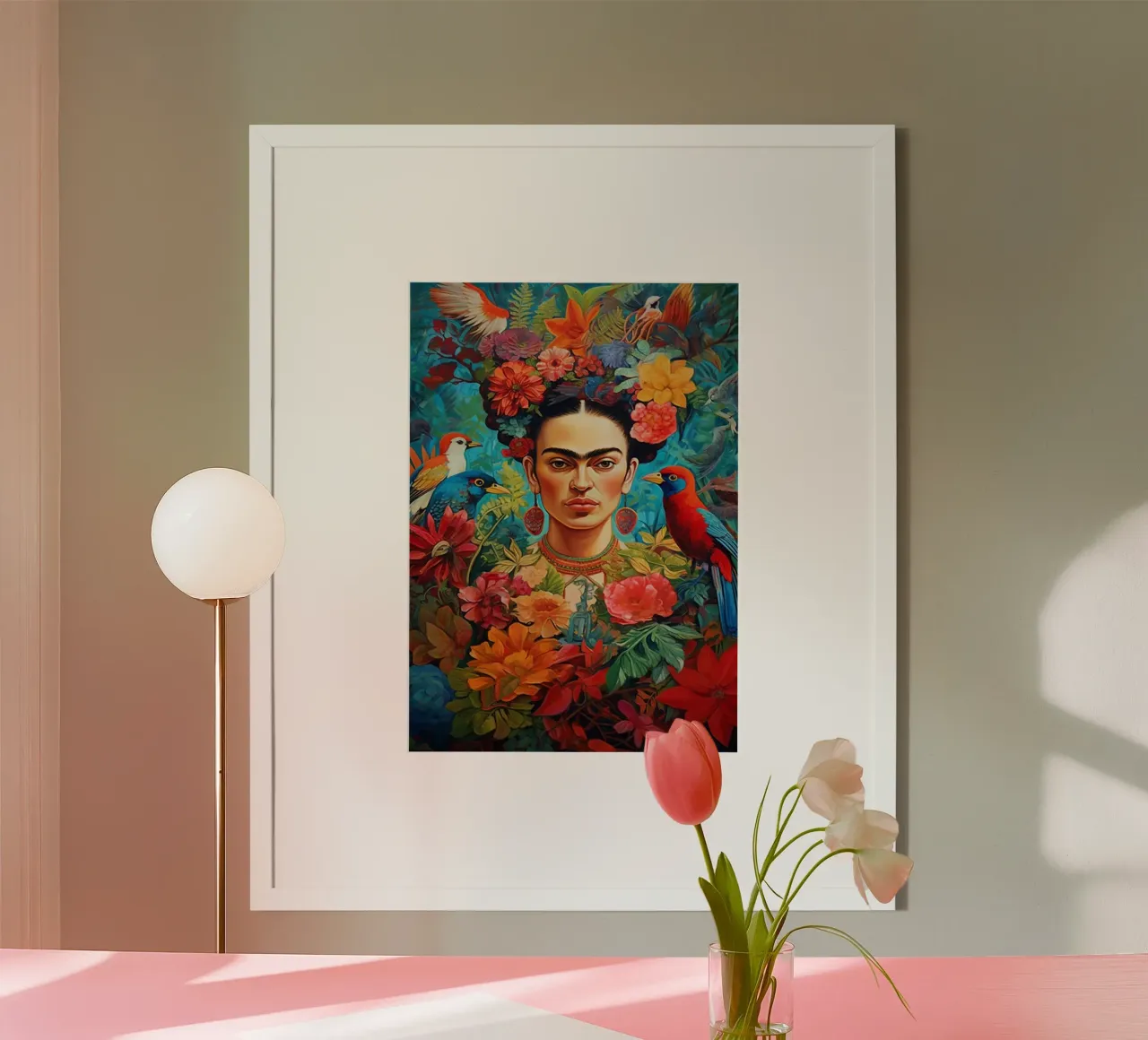 Ritratto di Frida poster da Popo Photograph