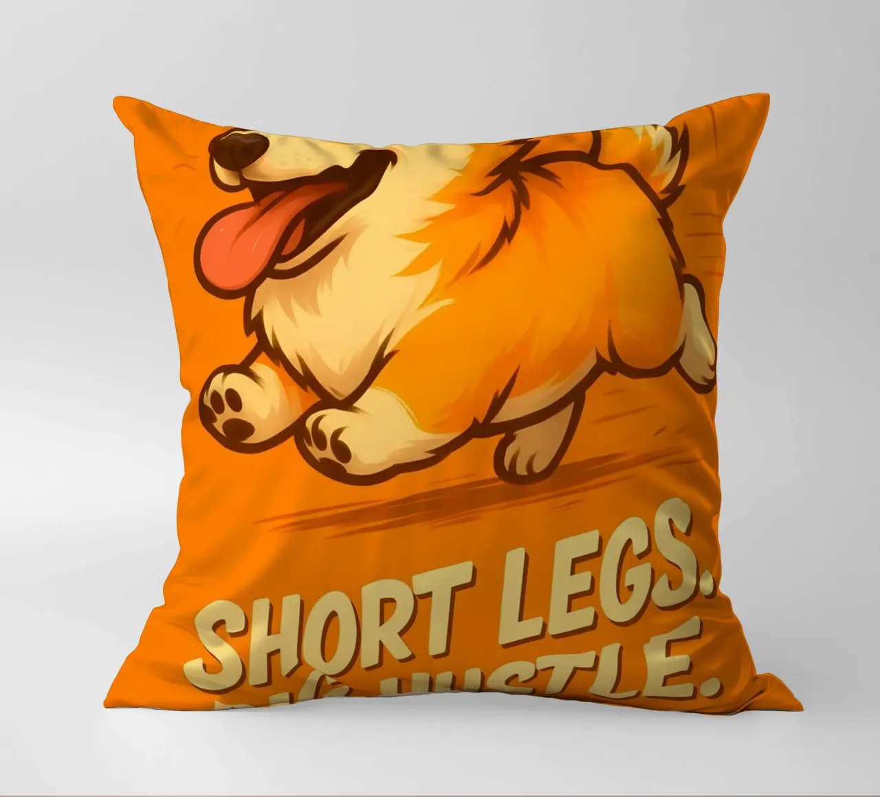 Meme divertente sui Corgi cuscino da Funny Humor Art