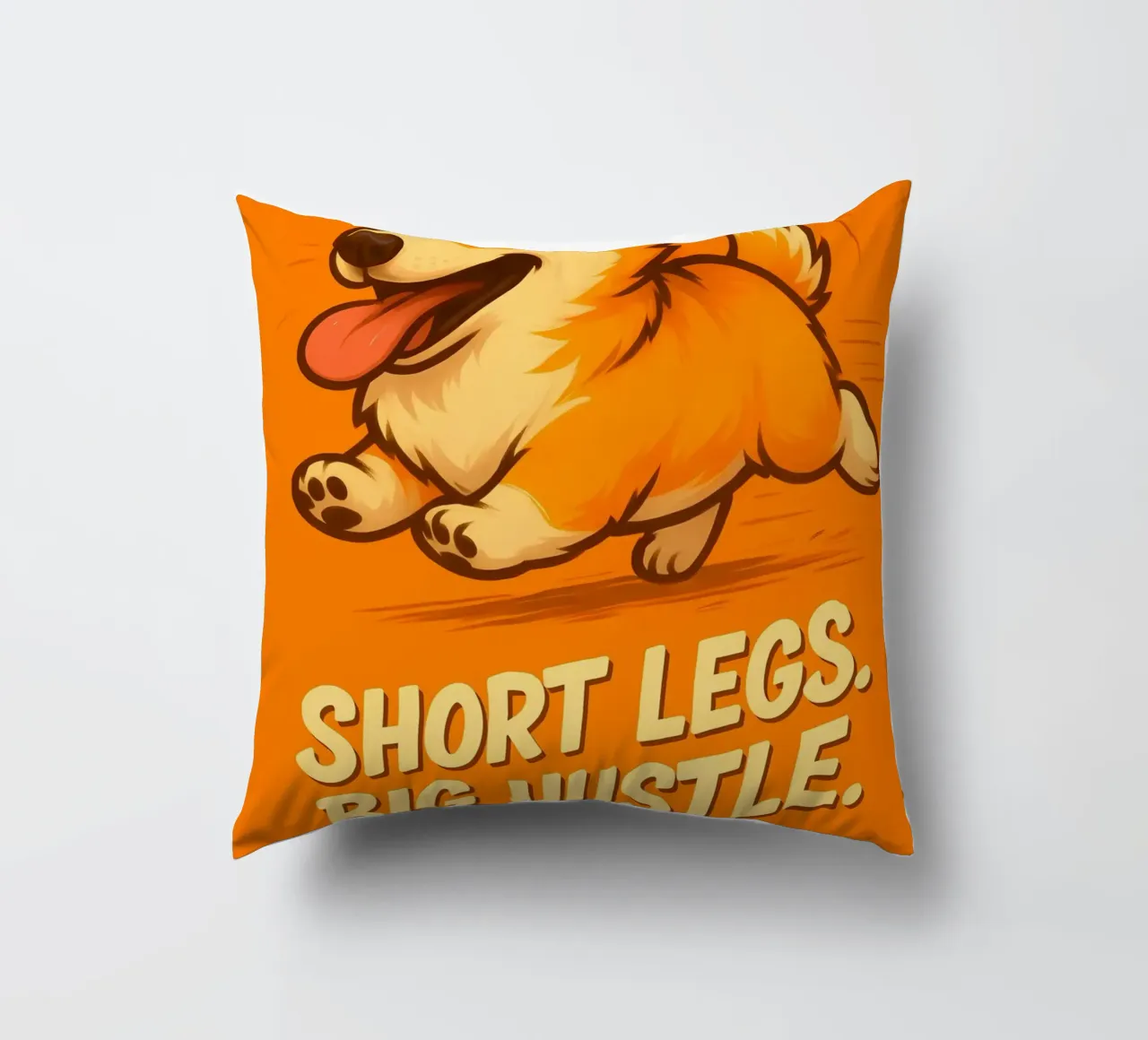 Meme divertente sui Corgi cuscino da Funny Humor Art
