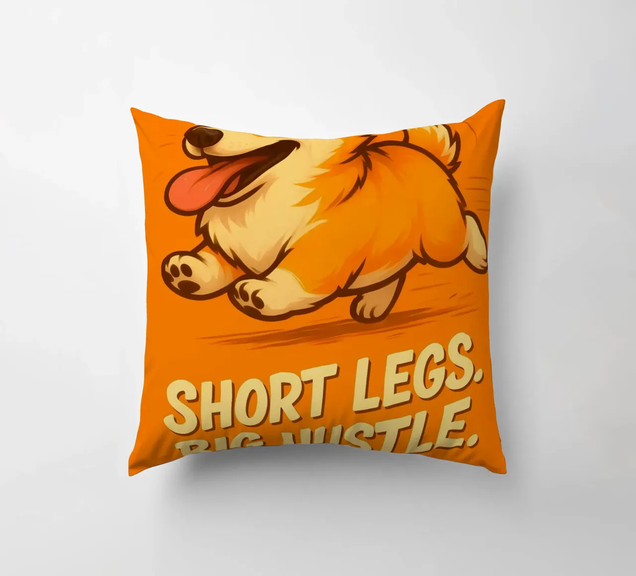 Meme divertente sui Corgi cuscino da Funny Humor Art