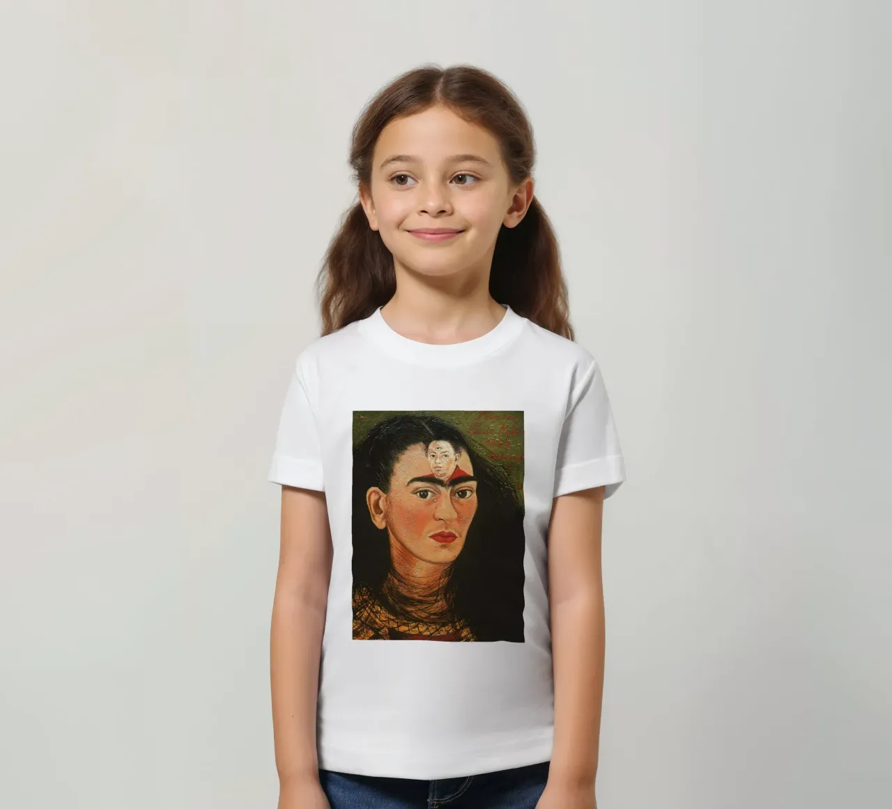 Frida Diego e io t-shirt bambini da Popo Photograph