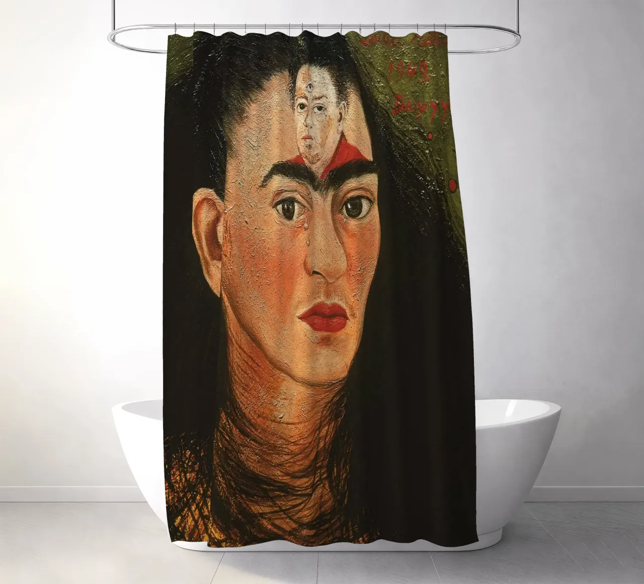 Frida Diego e io tenda da doccia da Popo Photograph
