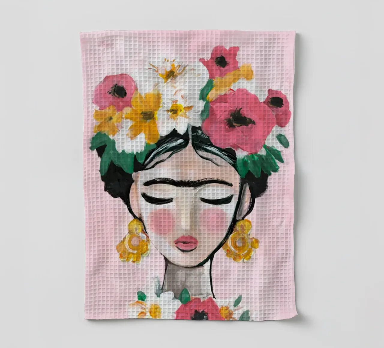 Frida Art Casarella Geschirrtuch von Popo Photograph