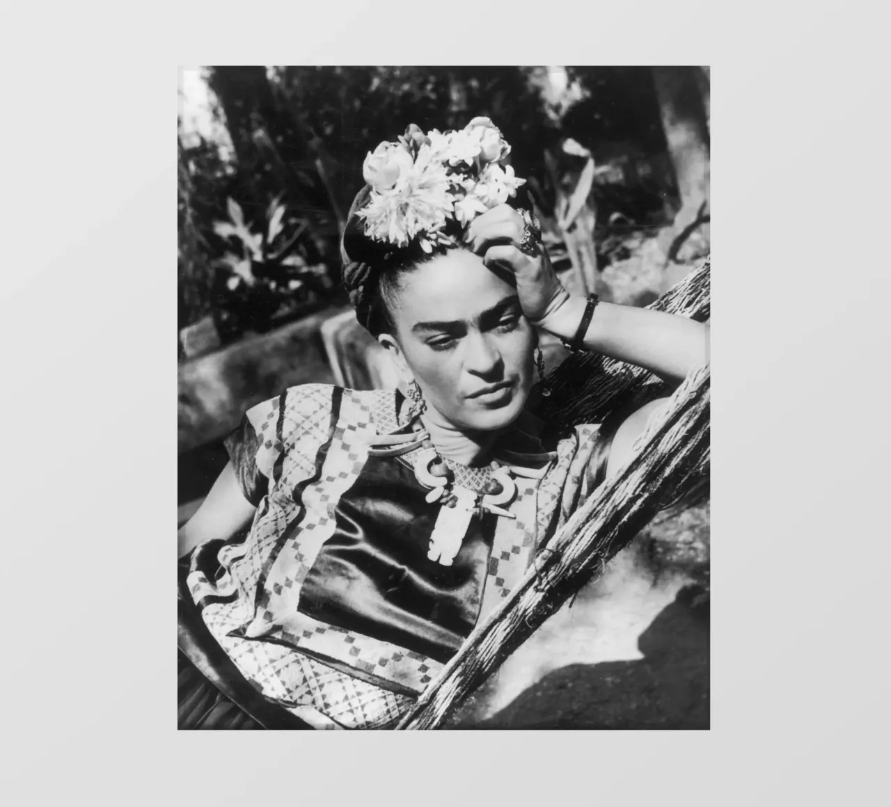 Frida Beautiful Vintage backlit film by Popo Photograph