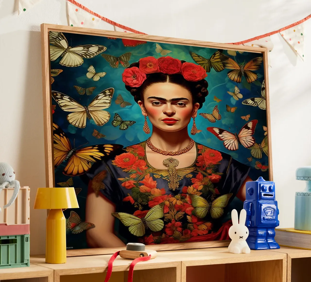 Papillons Frida plexiglas de Popo Photograph