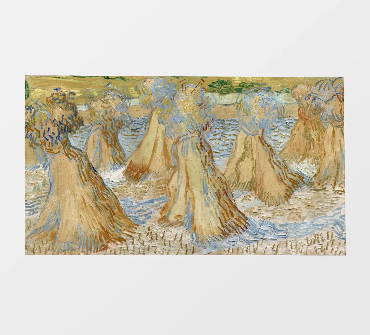 Korenschoven van Vincent van Gogh (1890) fotobehang van Venus Art