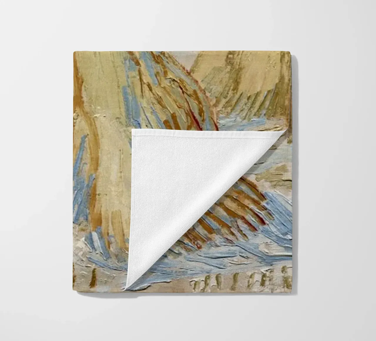 Les gerbes de blé de Vincent van Gogh (1890) serviette de plage de Venus Art