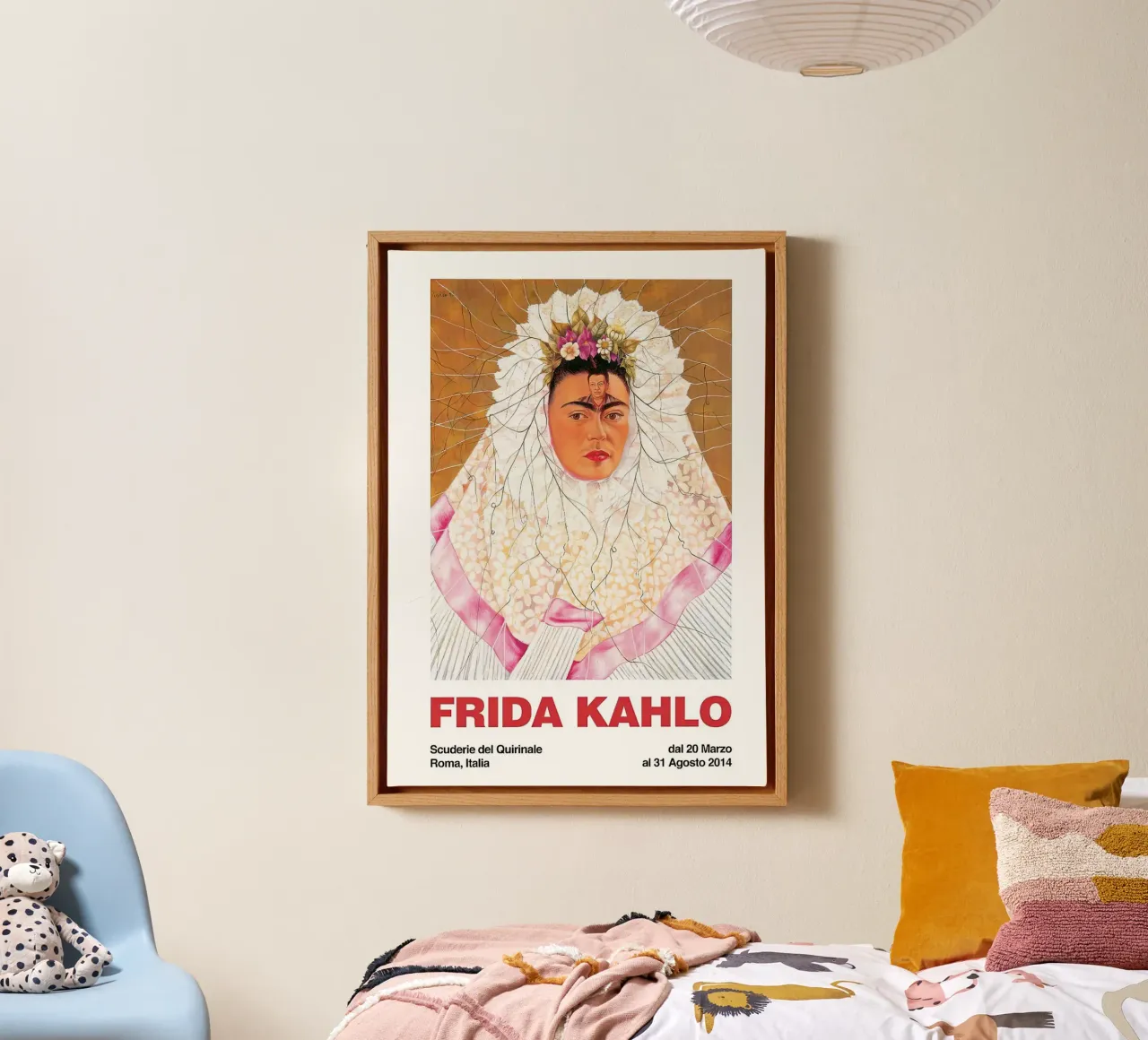 La mostra Frida Diego nella mia mente tela da Popo Photograph