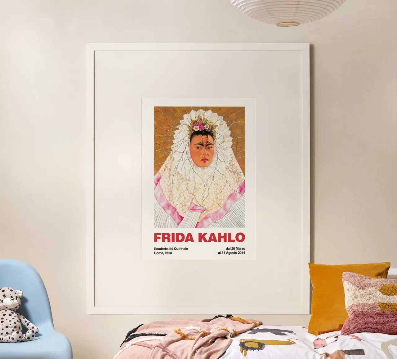 Frida Exhibition Diego on my Mind hahnemühle by Popo Photograph