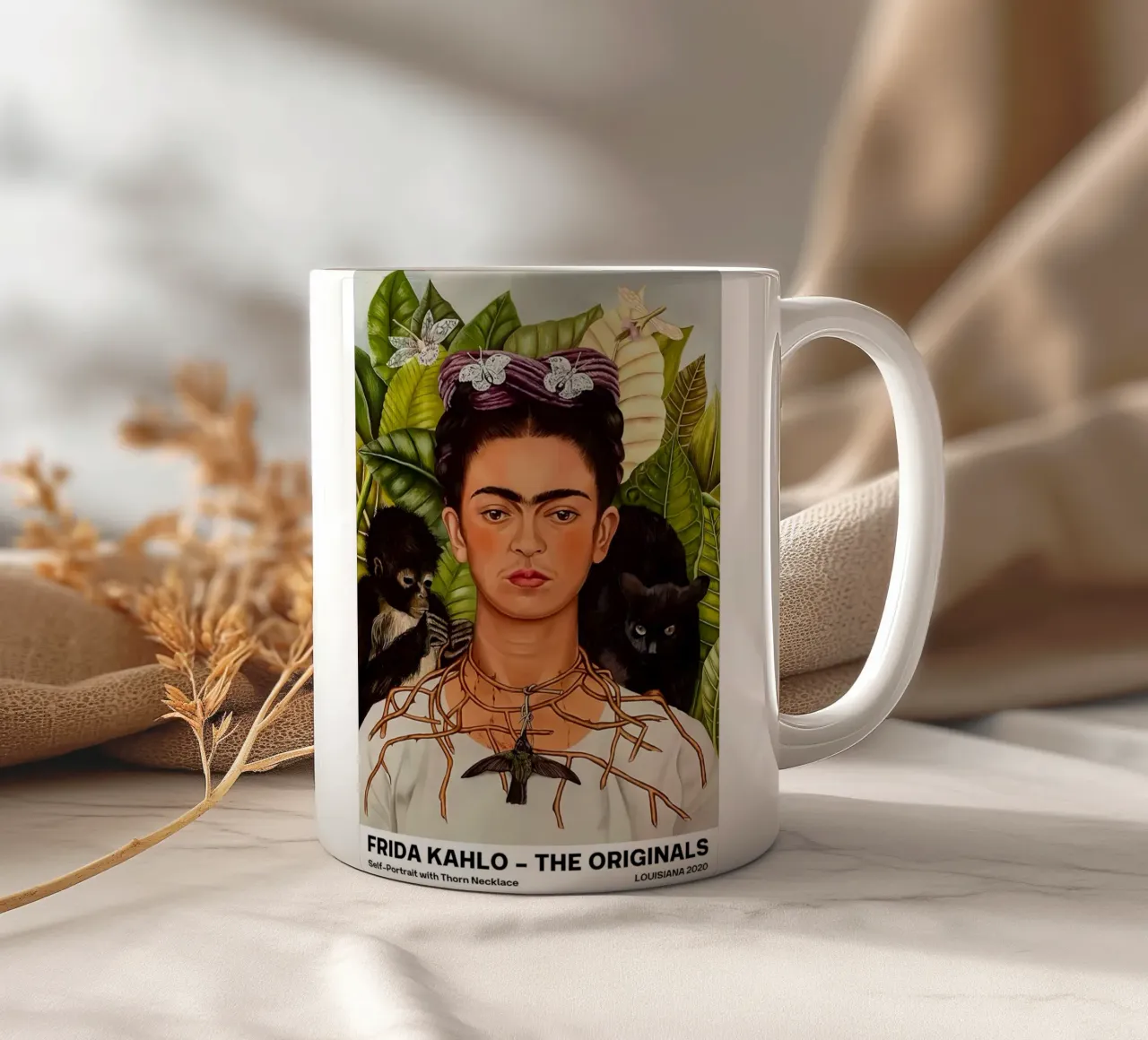 Collana di spine Frida tazza in ceramica da Popo Photograph