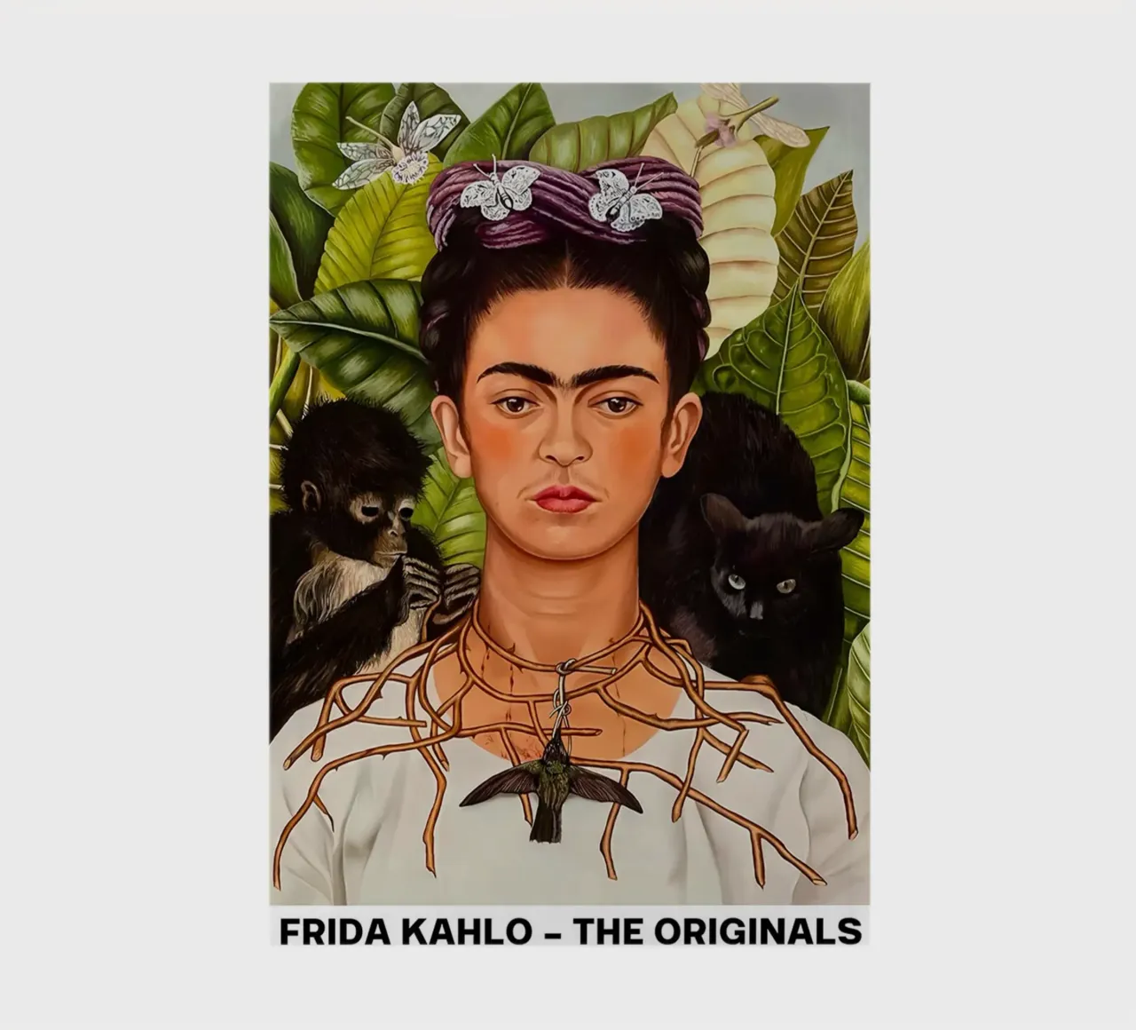 Thorn Necklace Frida notebook by Popo Photograph