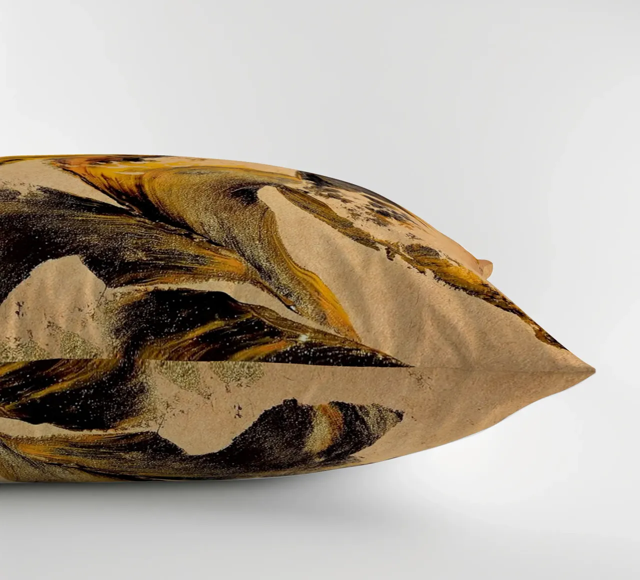 MESSAGE FROM THE HEART 27 cuscino da Thierry Vobmann Abstract painting