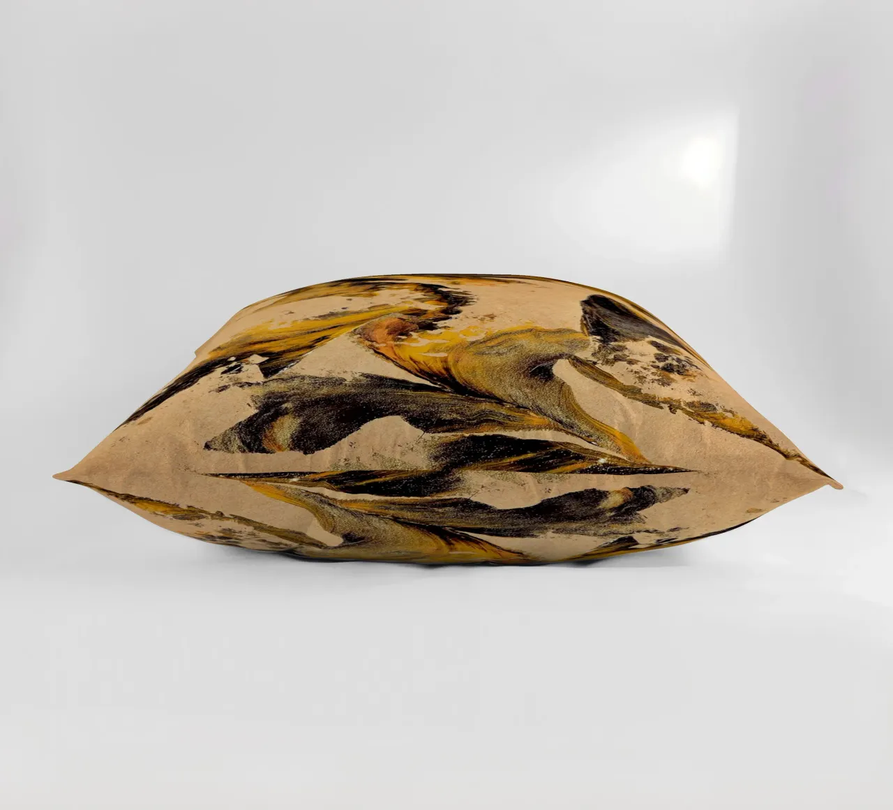 MESSAGE FROM THE HEART 27 cuscino da Thierry Vobmann Abstract painting